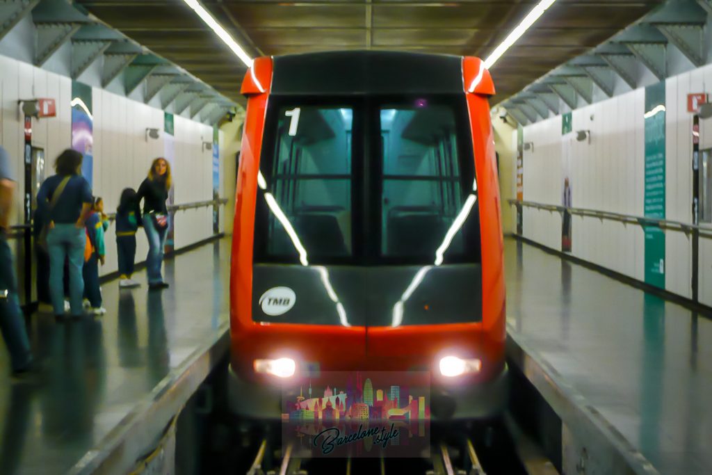 Funiculaire Montjuic Barcelone