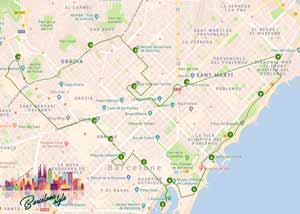 Plan Bus touristique Barcelone